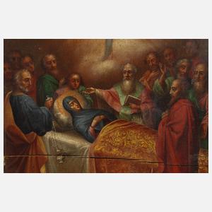 Ikone "Entschlafung Mariens"