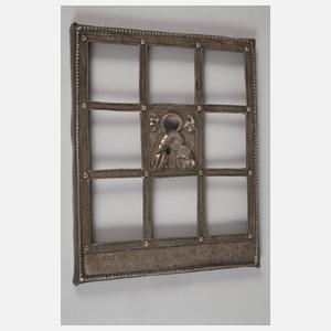 Mehrfelderikone im Silberoklad