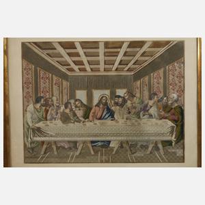 Klosterarbeit "Das Abendmahl"