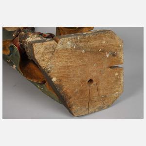 Geschnitzte Heiligenfigur