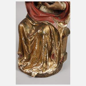 Geschnitzte Heiligenfigur