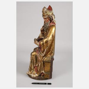 Geschnitzte Heiligenfigur