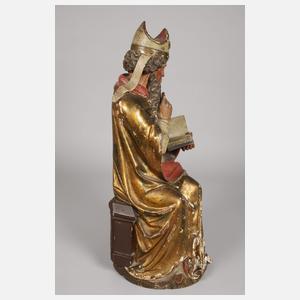 Geschnitzte Heiligenfigur