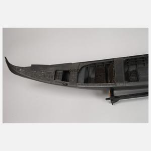 Historisches Modell einer venezianischen Gondel