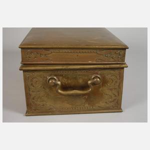 Schreibschatulle Messing