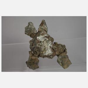 Konvolut gediegenes Kupfer