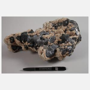 Prachtvolle Bleiglanzstufe