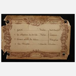 Kleine Walzenspieldose