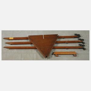 Astronomisches Fernrohr mit Zubehör