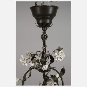 Floraler Deckenlüster