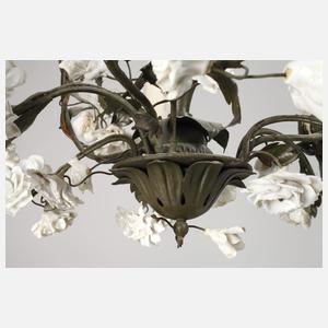Floraler Deckenlüster