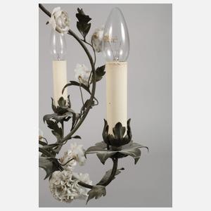 Floraler Deckenlüster