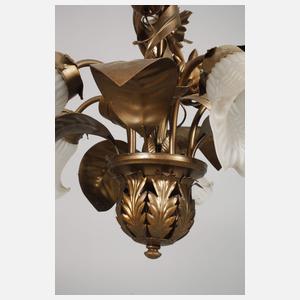 Florale Deckenlampe