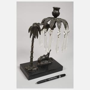 Paar Kerzenleuchter mit Dromedaren