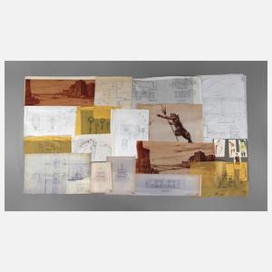 Drei Mappen Pierre Guffroy