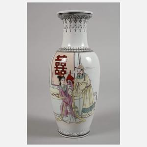 Vase mit figürlicher Szene