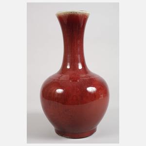 Keulenvase Sang de Boeuf