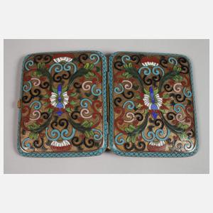 Zigarettenetui Cloisonné