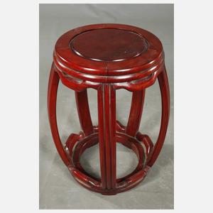 Paar Gudeng-Hocker im Mingstil