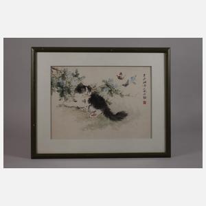 Liu Jiyou attr., Katzenbilnis