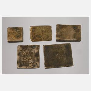 Konvolut historische Stempelsiegel