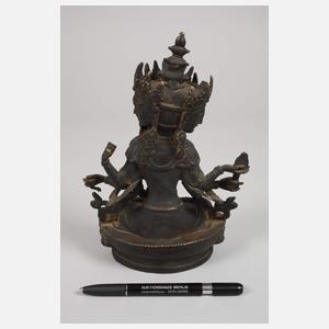 Konvolut hinduistische Plastiken