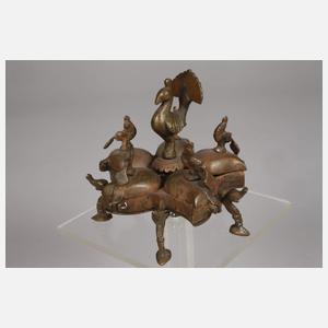 Konvolut hinduistische Plastiken