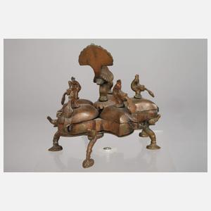 Konvolut hinduistische Plastiken