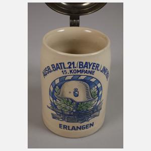 Andenkenkrug Infanterie-Regiment Erlangen