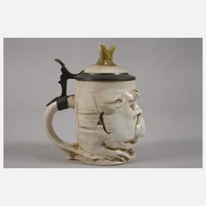 Figurenkrug "Bismarck Rettich"