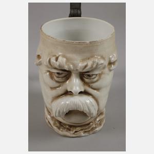 Figurenkrug "Bismarck Rettich"