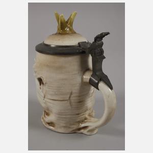 Figurenkrug "Bismarck Rettich"