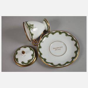 Patriotische Deckeltasse "Aus großer Zeit"