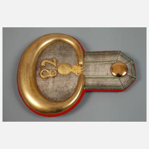 Paar Epauletten Sachsen