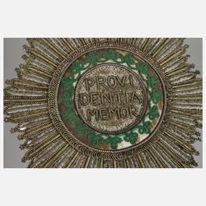 Bruststern vom Hausorden der Rautenkrone