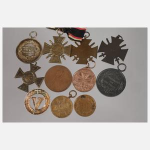 Konvolut Orden Kaiserreich und 1. Weltkrieg