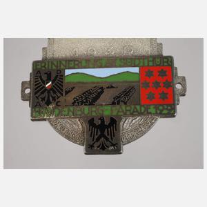 Plakette Hindenburgparade 1930