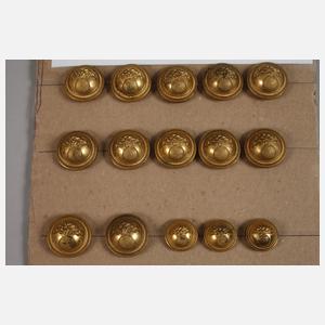 Konvolut Uniformknöpfe