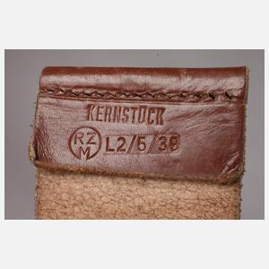 Zwei Koppelriemen 3. Reich