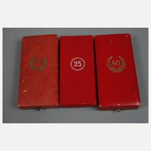 Konvolut Treue-Dienste-Abzeichen 3. Reich