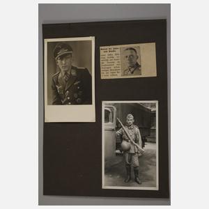 Sammlung Papiere, Fotos und Postkarten 3. Reich