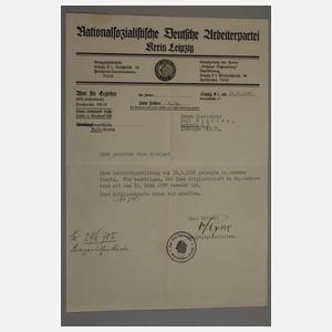 Sammlung Papiere, Fotos und Postkarten 3. Reich