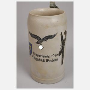 Andenkenkrug Fliegerhorst Wiesbaden