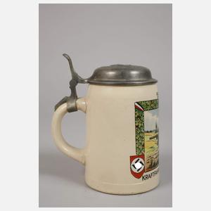 Andenkenkrug Kraftfahrer-Abteilung Munster