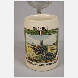 Andenkenkrug Kraftfahrer-Abteilung Munster