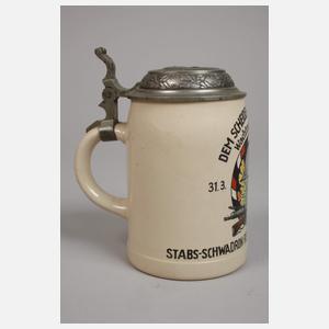 Andenkenkrug Reiter-Regiment Rathenow