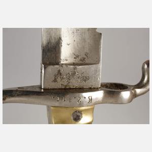 Pionierfaschinenmesser M 1871 mit Sägerücken