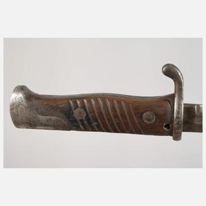 Bajonett 98 lang mit Sägerücken