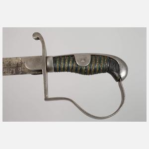 Säbel Preußen mit geätzter Klinge