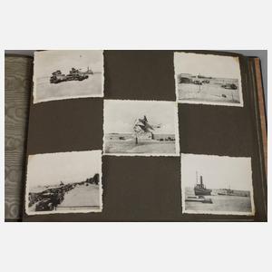 Drei Dienstzeitfotoalben 2. Weltkrieg